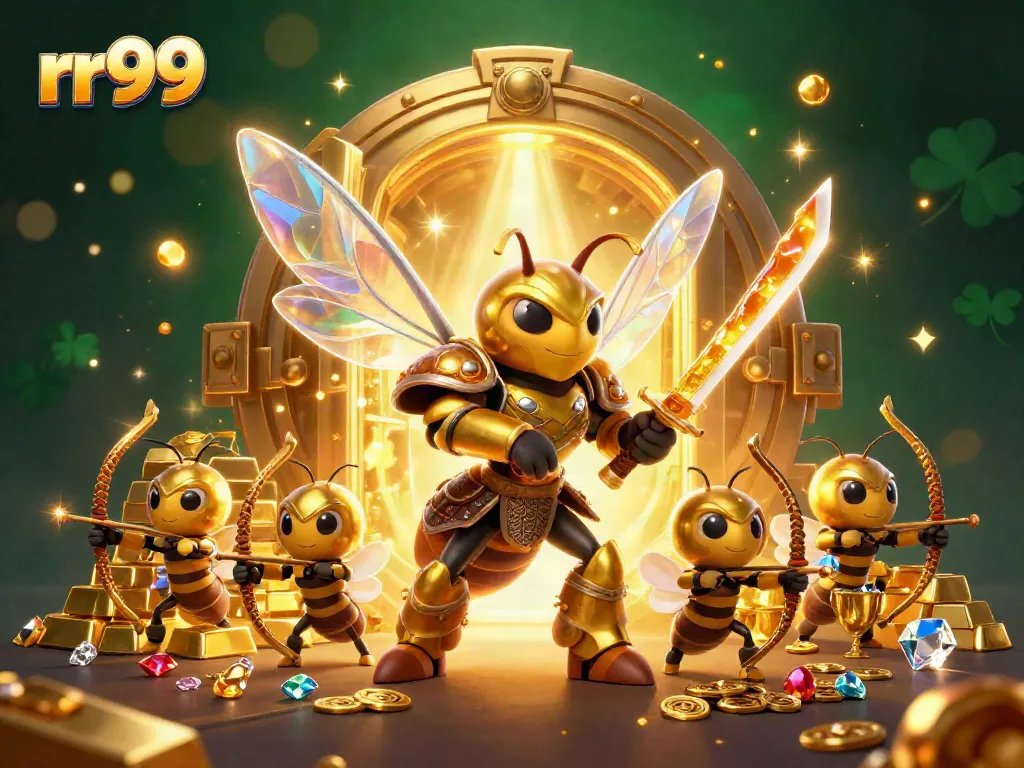Engage in thrilling casino adventures with rr99, featuring samurai hornet and treasure elements.